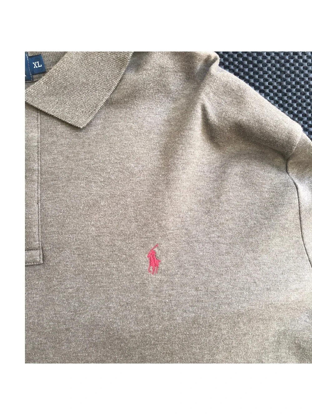 Ralph Lauren Long Sleeve Polo Shirt XL 100% Cotton Preppy